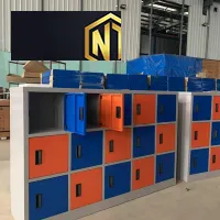 Tủ trường học - Tủ sắt 15 ngăn 15C5K
